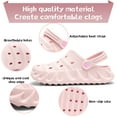 thumbnail image 2 of Cyiecw Unisex Garden Clogs Slip-on Garden Shoes Lightweight Beach Sandals Slippers for Women and Men, 2 of 6