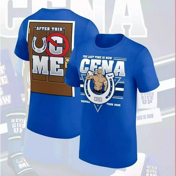 SALE John Cena Farewell Tour 2025 Indianapolis T-Shirt Royal Blue Shirt