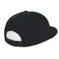 thumbnail image 3 of Decky 360 6 Panel High Profile Structured Ripstop Snapback Hat-Black, 3 of 3