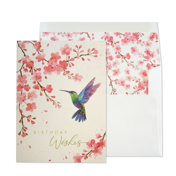 NIQUEA.D, Hummingbird Birthday Card