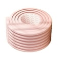 thumbnail image 2 of Almohadillas para escalera de litera, protectores de esquinas suaves, peldaños de tracción de 6,56 pies Rosa, 2 of 9