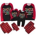 thumbnail image 1 of Conjuntos de pijamas navideños familiares a juego Grinch 2024, pijama de Grinch con parte superior y pantalones de pijama a cuadros, pijama de Grinch para niños y adultos para la familia, 4 Años, 1 of 3