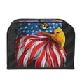 thumbnail image 2 of Fotbe Eagle Head With American Flag for Four Slice Toaster Cover, Fingerprint Protector, Super Soft Appliance Cover And Dust Cover,Bread Dust Cover & Fingerprint Protection, 2 of 7