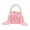 Pink, variant on Utoimkio Happy Easter Plush Bunny Long Ears Bags Easter Basket Rabbit Buckets Easter Tote Bags Children Gift Storage Handbag