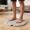 thumbnail image 3 of Sakura Acupressure Mat, Pink and Gray Reflexology Foot Massager, Yoga Balance Pad, 3 of 6