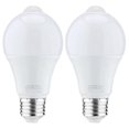 thumbnail image 1 of 2X 12W Motion Sensor Light Bulb,Outdoor/Indoor Movement Activated Security LED Bulb,1000LM,E26/B22, 1 of 5