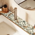 thumbnail image 2 of Yayeee Faucet Mat for Kitchen Sink 14.7" Diatomite Long Splash Guard Pad, Green Birds, 2 of 7