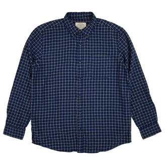 SAINT M×××××× BB_FLANNEL CHECKSHIRT BLUE SAINT M×××××× BB_FLANNEL CHECKSHIRT BLUE St Johns Bay Mens Shirt