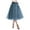 3-Light Gray, variant on 2025 Womens High Waist Leather Skirt Plus Size Pleated Short Skirt Adult Knee Length Skirt Tutu Dancing Skirt