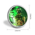 thumbnail image 2 of Apex Legends Octane Round Badge Printed Decorative Button Badge Circle Brooch for Men Women, 2 of 8