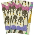thumbnail image 2 of Dreamtimes Cute Penguin Kitchen Dish Towel 1 Pack, Soft Absorbent Dishcloths Reusable Hand Towel Washable Tea Towels for Home Kitchen Bar Table Decor, 28 x 18 Inch, 2 of 7