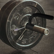 Homoyoyo Black Barbell Bar for Strength Training, Home Gym Equipment for Back, Bicep, and Full Body Workouts