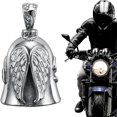 thumbnail image 1 of Nrdde Motorcycle Bell, Biker Riding Bell, Good Luck Bell For Motorcycle,3D Angel Riding Bell, Lu, 1 of 5