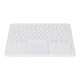 thumbnail image 4 of Teclado inalámbrico Trackpad, teclado inalámbrico redondo de 10 pulgadas, teclado inalámbrico para ordenador portátil, teclado táctil, tecnología avanzada, 4 of 8