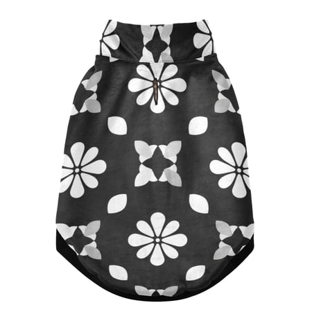 Pet Winter Coat Snow Zipper Clothing Cold Weather Dog Vest Warm Puppy Coat Florals