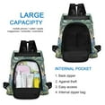 thumbnail image 6 of FORMRS Women's Travel Backpack Purse Anti-Theft Hidden Pockets Casual Shoulder Bag, Beige Mountain, 6 of 7