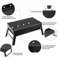 thumbnail image 2 of OYP Portable 20” Charcoal Grill, Small Folding Design for Camping and Outdoor Use, 2 of 13