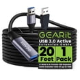 thumbnail image 1 of Cable de extensión USB 3.0 GEARit de 6 m con amplificador activo, 1 of 8