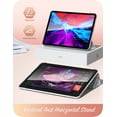 thumbnail image 4 of i-Blason Cosmo Lite Series Designed for iPad Pro 12.9 (2020 Release) Case, Slim Trifold Stand Smart Case Translucent Hard Back Protective Cover with Auto Sleep/Wake (Marble), 4 of 7