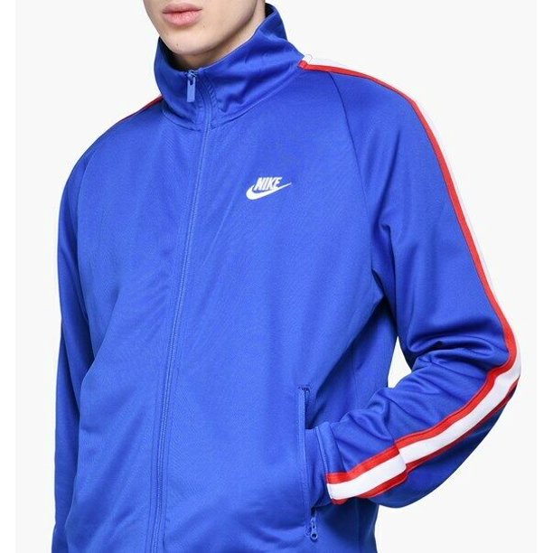 Nike Nike N98 Tribute Loose Fit Royal Blue/White Men's Track Jacket