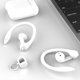 thumbnail image 4 of Tholdsy 1 par de auriculares de silicona con gancho para la oreja, auriculares portátiles con gancho para la oreja, soporte para Cables de audio/vídeo blanco transparente, 4 of 6