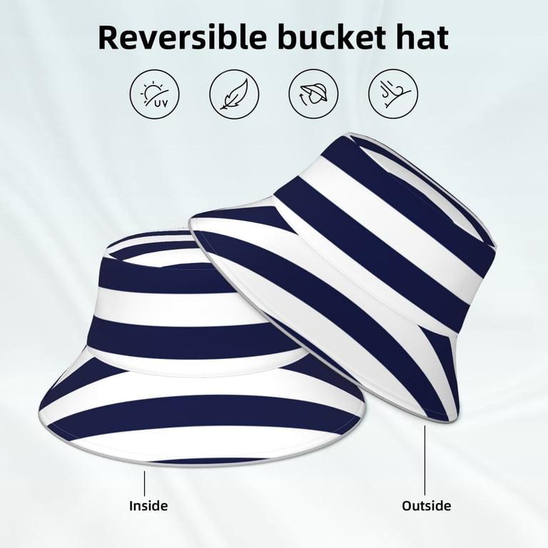 Odeerbi Hawaii Beach Hats For Men Women Reversible Bucket Hat For Sun Protection Sun Hat Camouflage Pattern Fisherman Hats Wear Outdoor Sunscreen Coffee