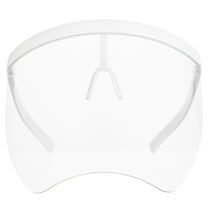 Niceauty 1Pc White Full Face Mask with Nonslip Anti Glare Cover for Sun and Wind Protection