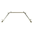 thumbnail image 2 of Terreca Double Curtain Rod 1" OD 160-240 inch - Bronze, 2 of 3