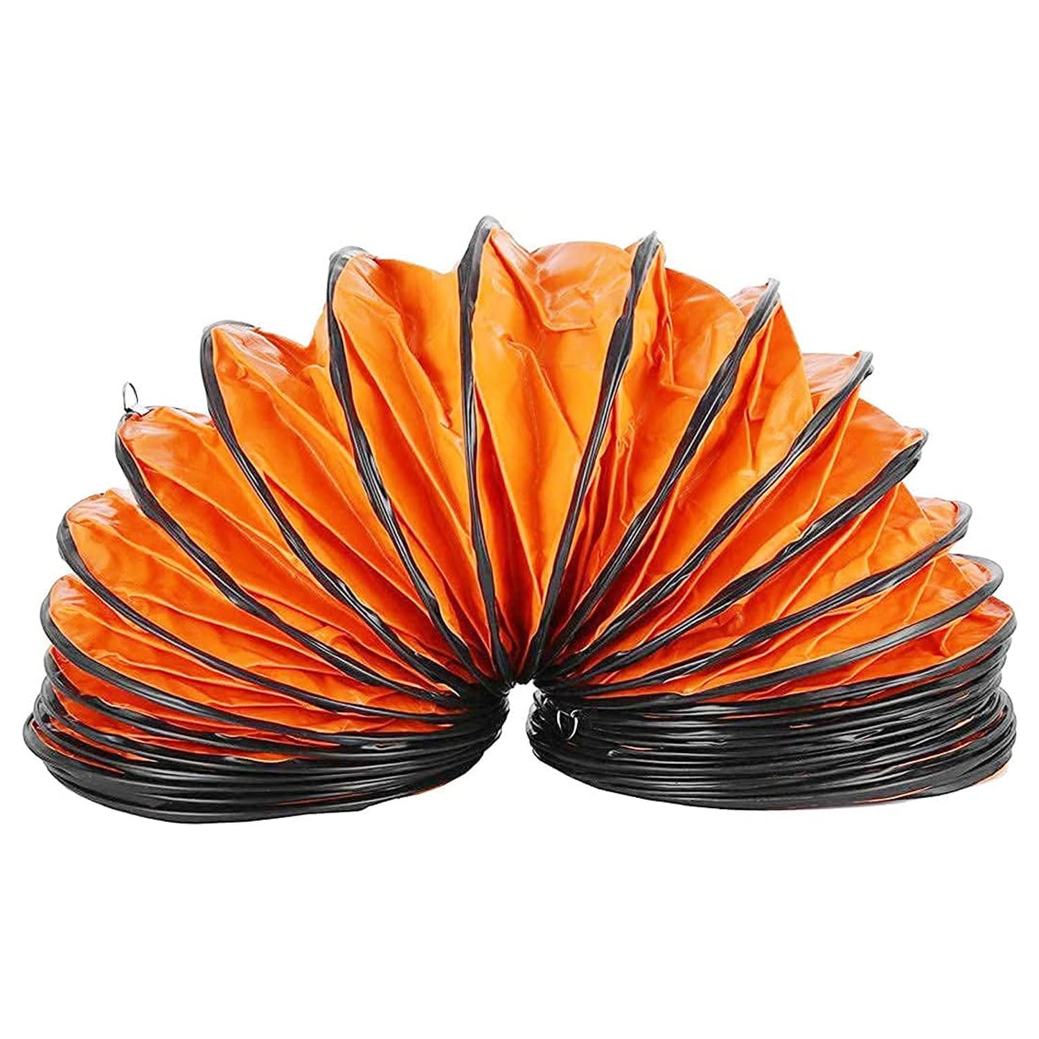 16ft PVC flexible ducting Φ 8in f extractor fan blower Orange extractor hose 