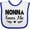 White and Royal, variant on Inktastic Nonna Baby Clothes Grandchild Girls Baby Bib