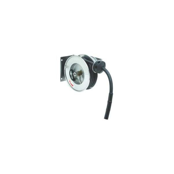 T&S Brass 3 8 In. Stainless Steel Hose Reel System With Blue Spray Valve by T&S Brass