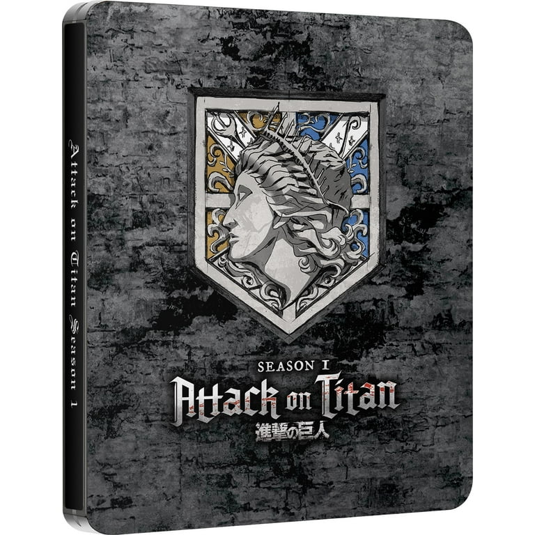 Attack on Titan: Season 1 Complete Steelbook (Blu-ray