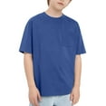 thumbnail image 4 of Kids Boys Tshirts Comfortable Short Sleeve Boys Shirts Dark Blue Tees Baseball Tops 10-11 Years Tshirt Boys, 4 of 5