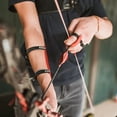 thumbnail image 5 of Unique Bargains Archery Bowstring Finger Saver 1.6 Inch/0.8 Inch Silicone Finger Guard for Youth, Black, 2 Pack, 5 of 5