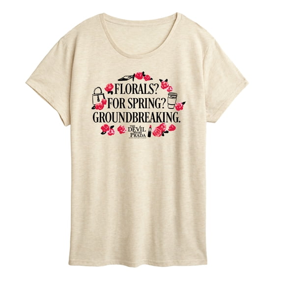 The Devil Wears Prada - Florals For Spring - Women's Short Sleeve Graphic T-shirt