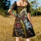 thumbnail image 5 of Vestido sin mangas Two Barong Leak Bali Indsia, ropa de mujer, vestidos de lujo, vestido de fiesta para mujer, vestido de noche para graduación, 5 of 7