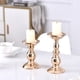 thumbnail image 5 of Billuyoard Candelabro con forma de pilar de hierro, candelabro lavable para fiestas, centros de , candelabro para Hotel, Bar, restaurante, soporte Kits para hacer velas, 5 of 6