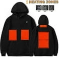 thumbnail image 4 of Heated Hoodies usb Electric Heating Lightweight Hooded Sweatshirts Jacket, 4 of 5