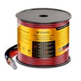 thumbnail image 2 of Cable de calibre 16, 150 pies, 16/2, cable de extensión de conexión de cable eléctrico rojo, negro, 12/24 V, 2 cables 16 AWG para tira de luces LED,Cable 18AWG 2, 2 of 12