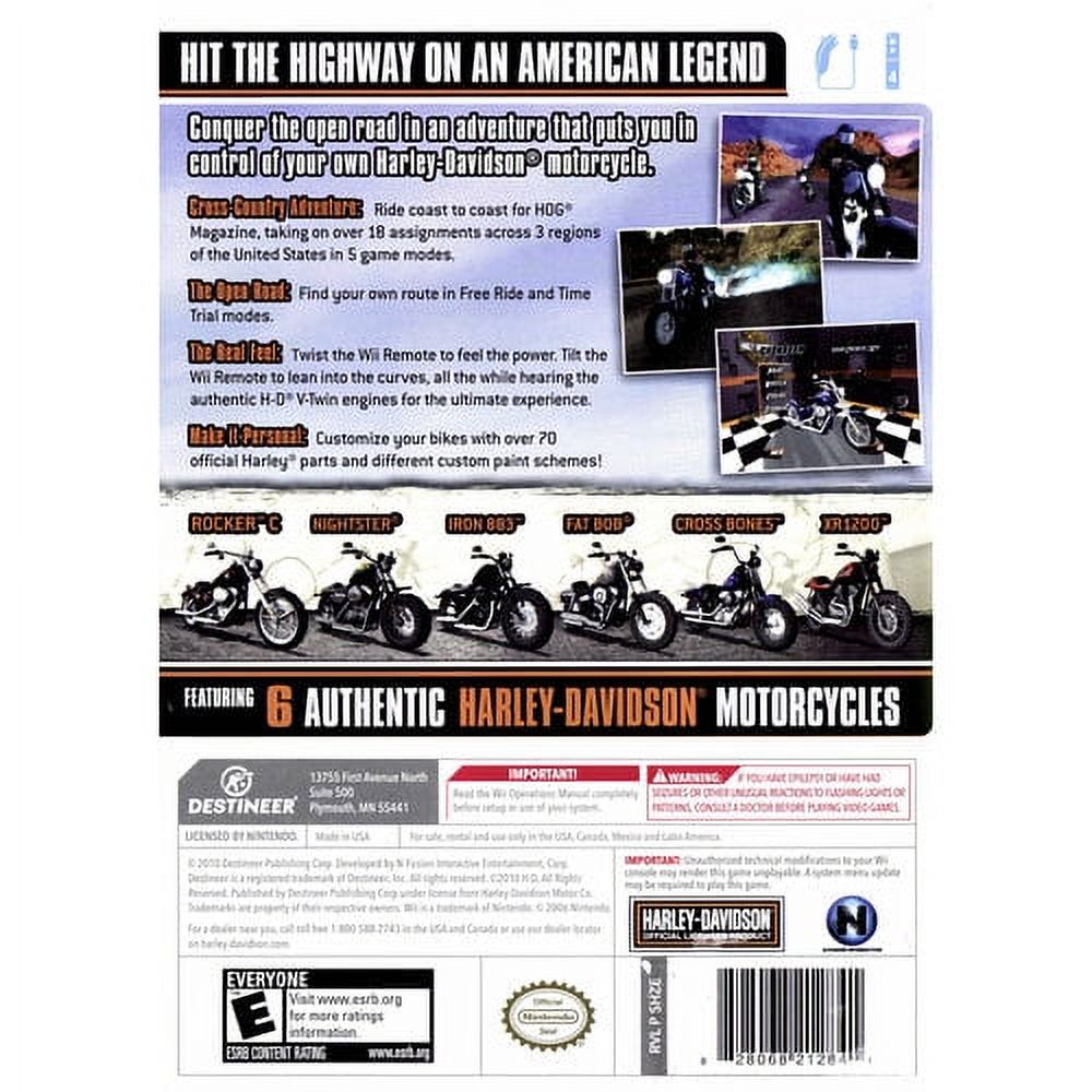 Harley Davidson for Nintendo Wii - image 2 of 2