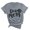Dark Gray, variant on Fesfesfes T Shirt Womens Fashion Print Tops Short Sleeve Out Blouse Funny Round Neck T-Shirt Tops Women's Blouses S(US:4)