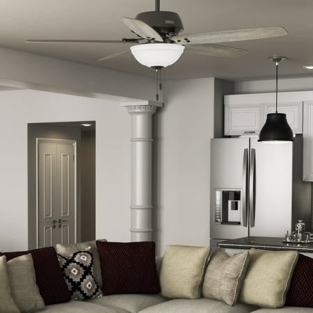 

Hunter 60 inch Reveille Noble Bronze Ceiling Fan with LED Light Kit and Pull Chain