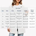 thumbnail image 3 of DeHolifer Women's Coat Plus Size Fleece Lapel Button Down Solid Color Mid-Length Winter Warm Outwear White, 3 of 5