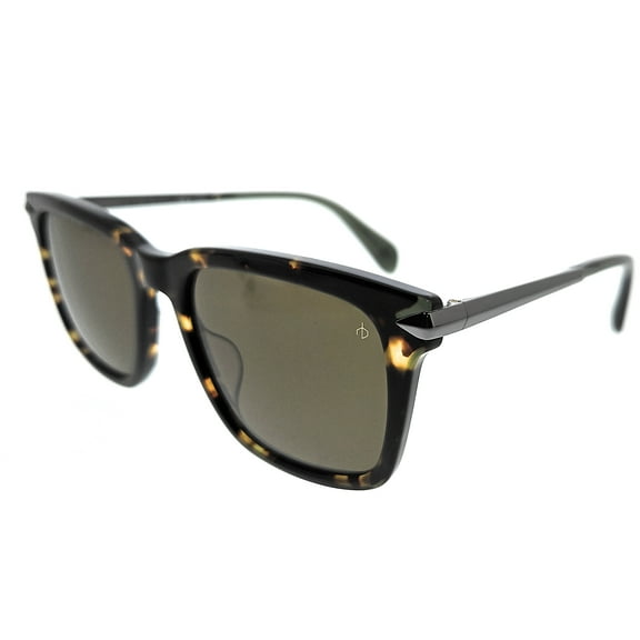 Rag & Bone RNB5044/S 4N3 4N3 Havana Khaki Square Sunglasses for Mens