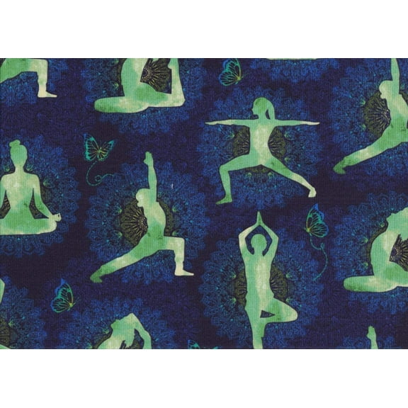 Namaste Yoga Cotton Fabric