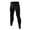 Black, variant on LoyisViDion Mens Pants Clearance Men'S Sports Stretch Leggings Trousers Breathable Quick-Drying Wicking Fitness Pants White 10(XL)
