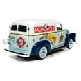 thumbnail image 2 of 1948 Chevrolet Panel Police Van with Mr. Monopoly Figurine "Monopoly" 1/18 Diecast Model Car by Auto World, 2 of 5