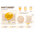 thumbnail image 4 of Sweet Rice Crackers, Light Crispy Korean Snack, Individually Wrapped, Delicately Sweet Rice Cookies, 10.29 oz (292g), 27 Count, 4 of 9