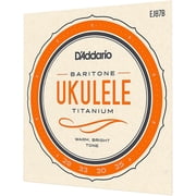 D'Addario EJ87B Titanium Ukulele Strings, Baritone