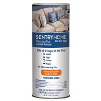 SentryHome Flea & Tick Carpet Powder (16 oz) (Best Flea Powder For Carpets)